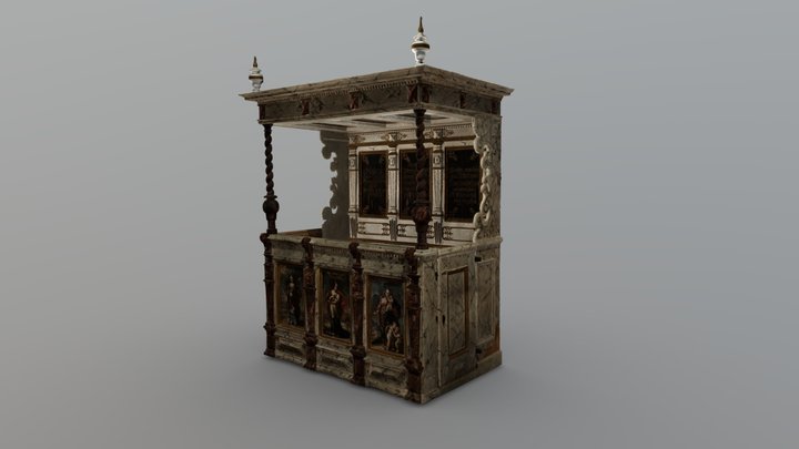 Stalla - Ewangelicki Kościół Pokoju w Jaworze 3D Model