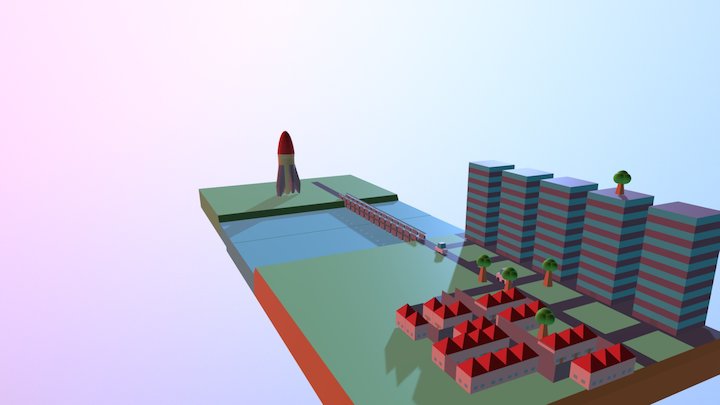 Kota Wkwk 3D Model