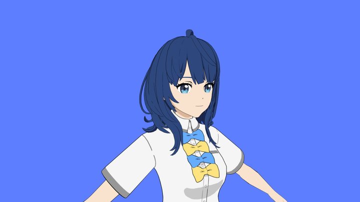 Anna Yanami 3D Model