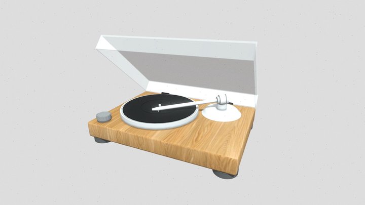 Wooden Record Player / Vinyl Player