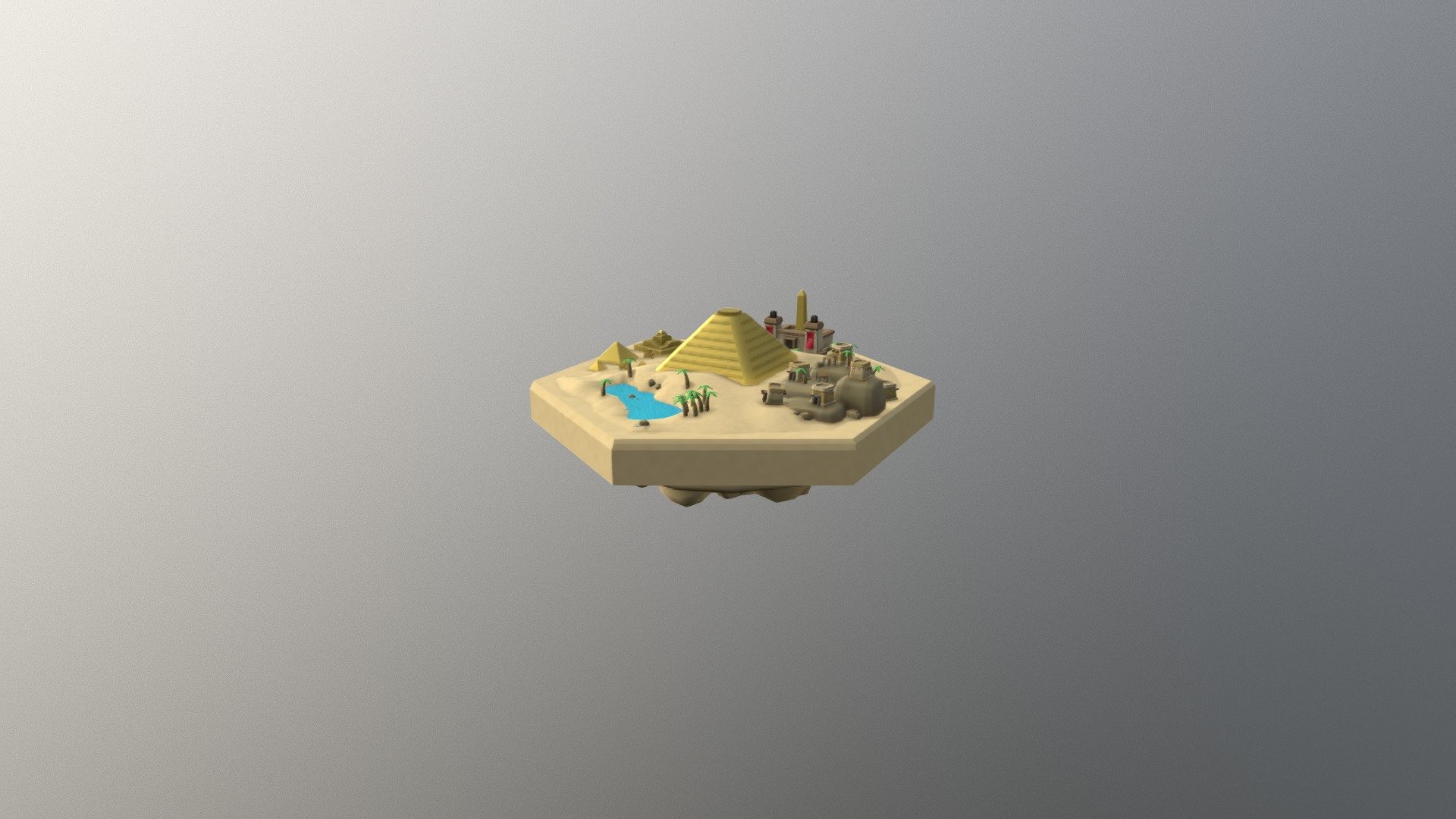 Sandworld - 3D model by ledachir [9d39bac] - Sketchfab