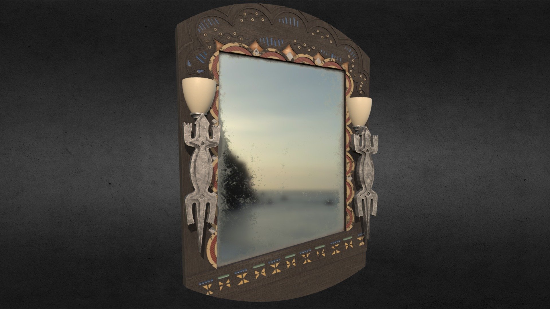 Animal Kingdom Villa Mirror - Download Free 3D model by WED Designs ...