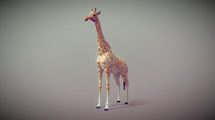 Girrafe 3D Model