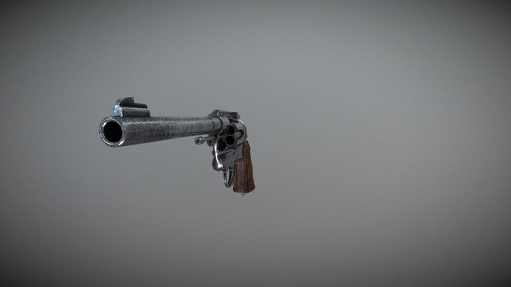 Revolver 3D Model