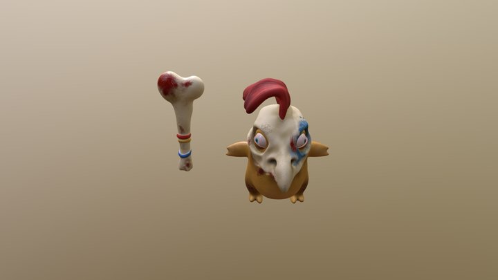 chicken 3D Model
