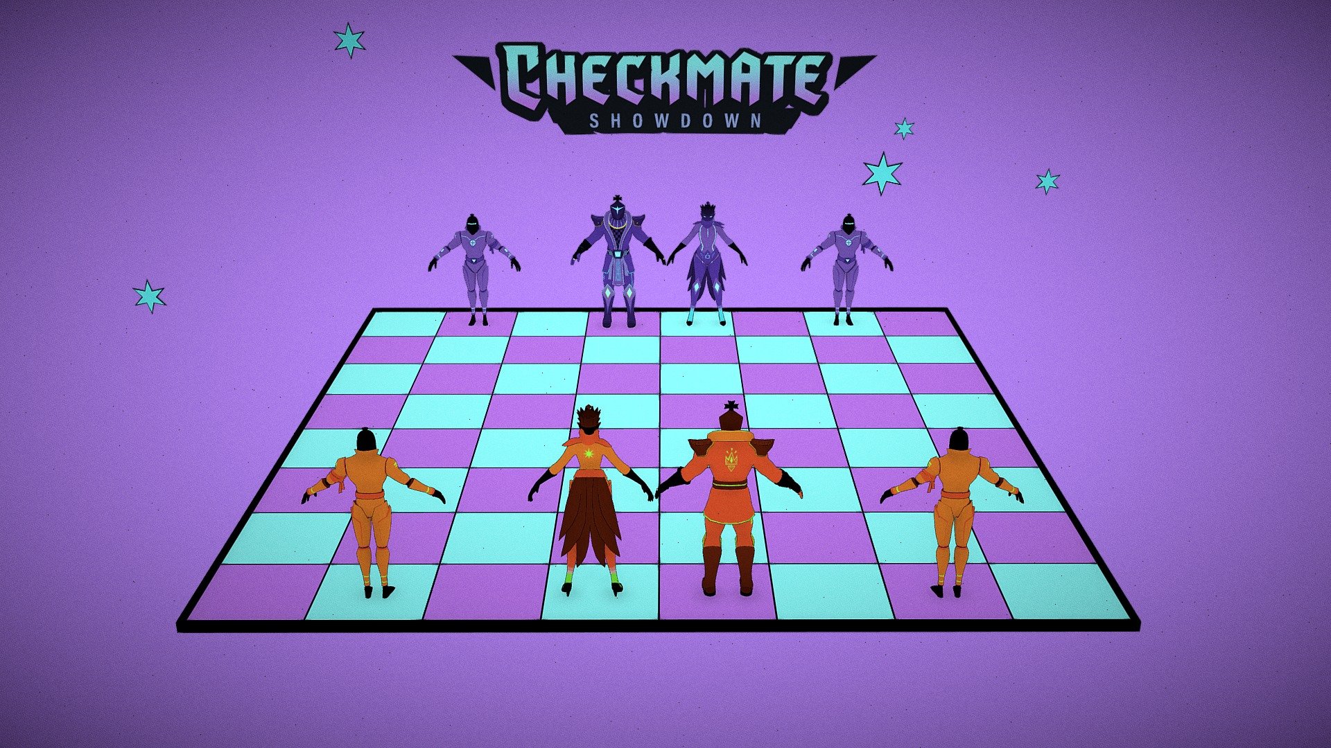 Checkmate Showdown Characters - 3D model by marie_pier_bouffard  (@marie_pier_bouffard) [9d3bea8]