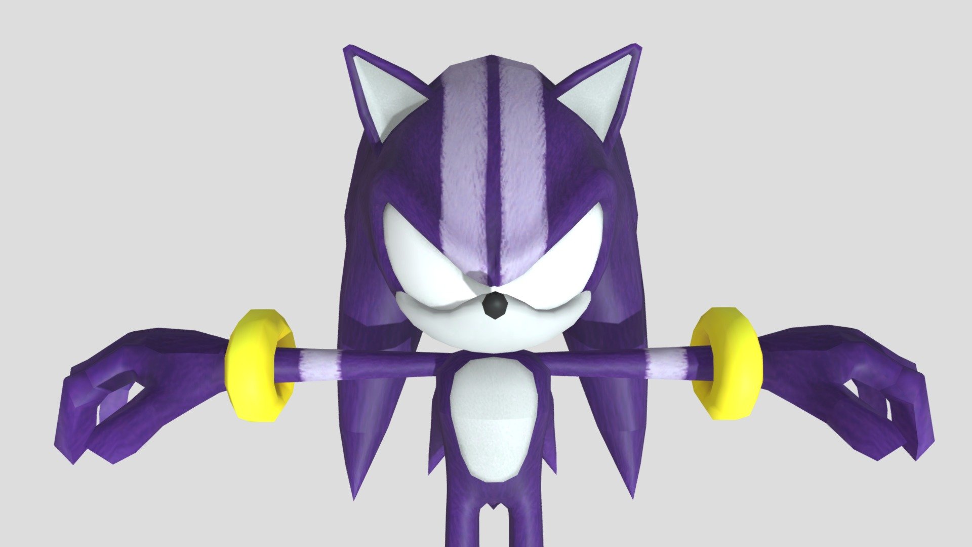 Sonic And The Secret Rings - Darkspine Sonic - 3D model by kanekiken2016  (@kanekiken2016) [17ba840]