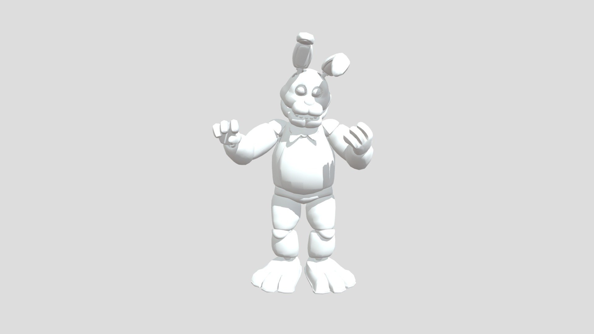 3D file FNAF / Five Nights at Freddy's Easter Bonnie Files For