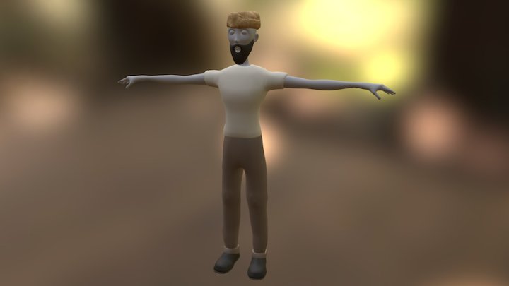 Musulman Zombie 3D Model