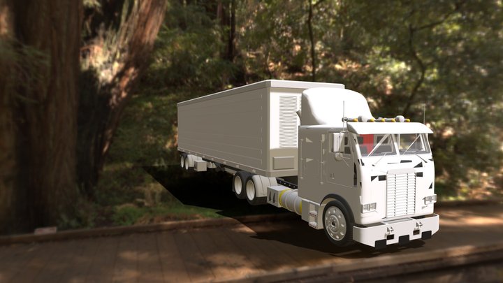 Kenworth K100 3D Model