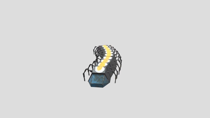 Mech Centipede 3D Model