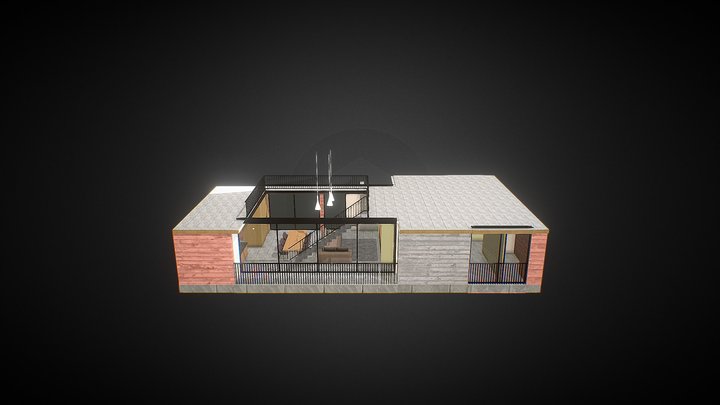 Castilleja Sketch 3D Model