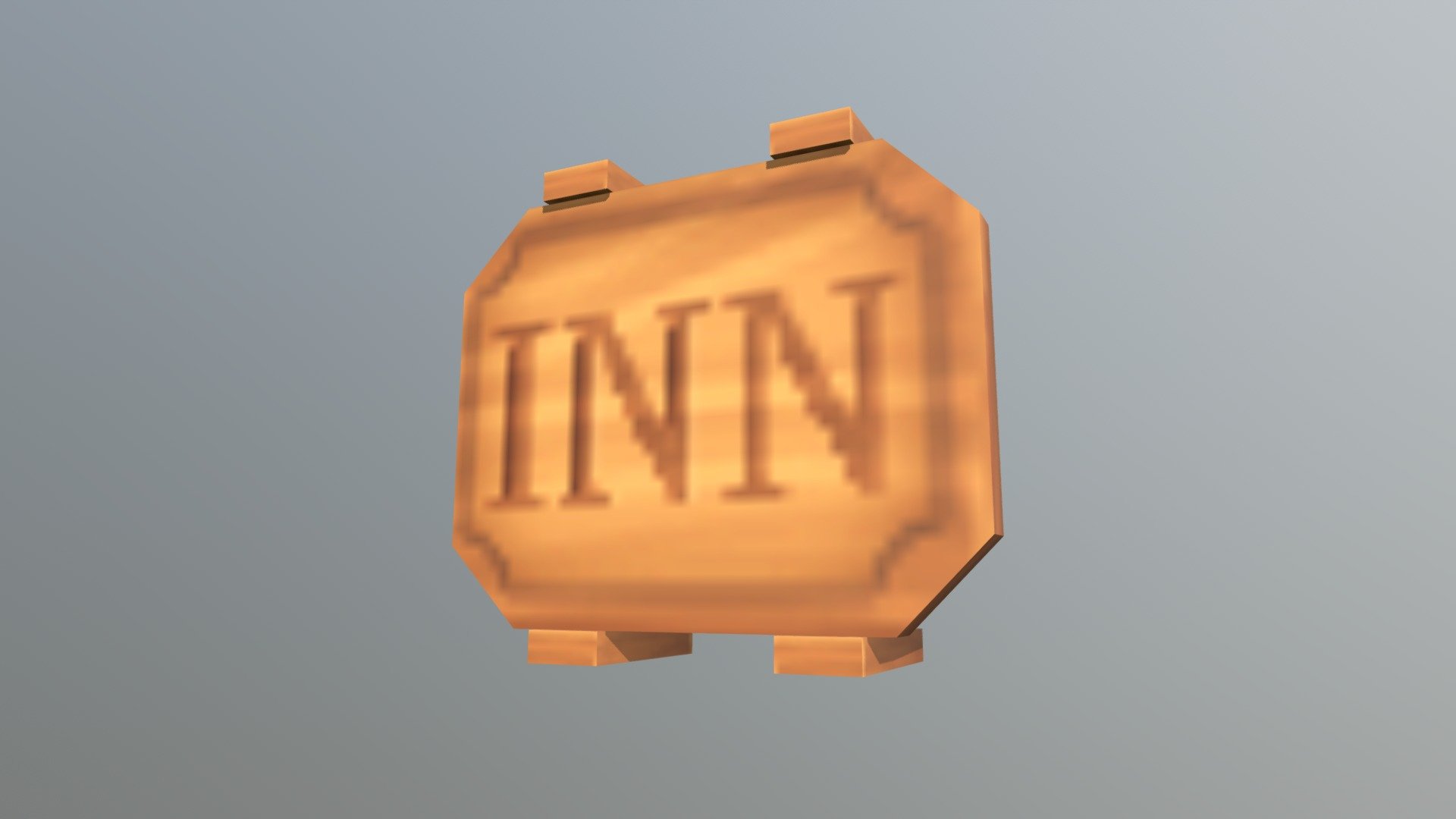 Signboard - INN2 - 3D model by SmileBoom_SGB [9d40df7] - Sketchfab