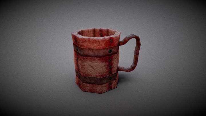 Flesh Mug 3D Model