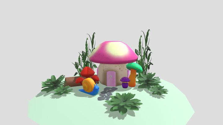 SM_Diorama_Ashleigh 3D Model