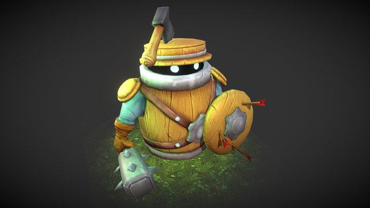 Marauder Castle Clash 3D Model