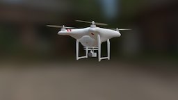 Phantom 3d Drone 3D Model