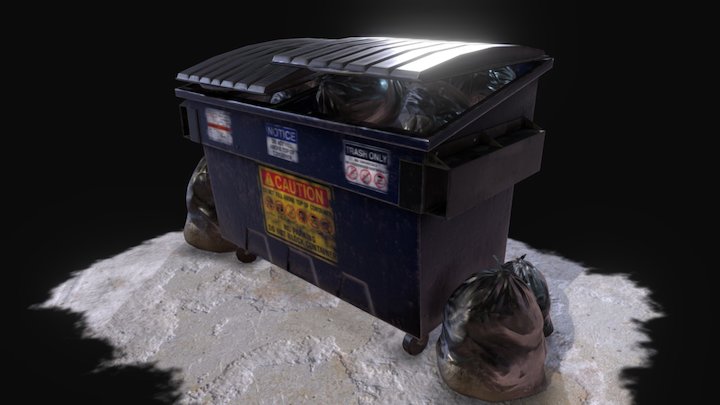 Dumpster 3D Model