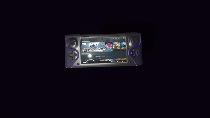 Eclipse Gaming Handheld 3D Model