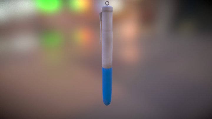 Bic Pen 3D Model