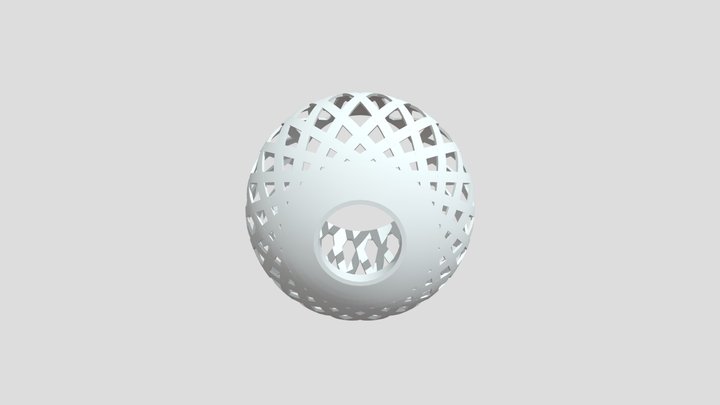 Revolve and pattern CAD 3D Model