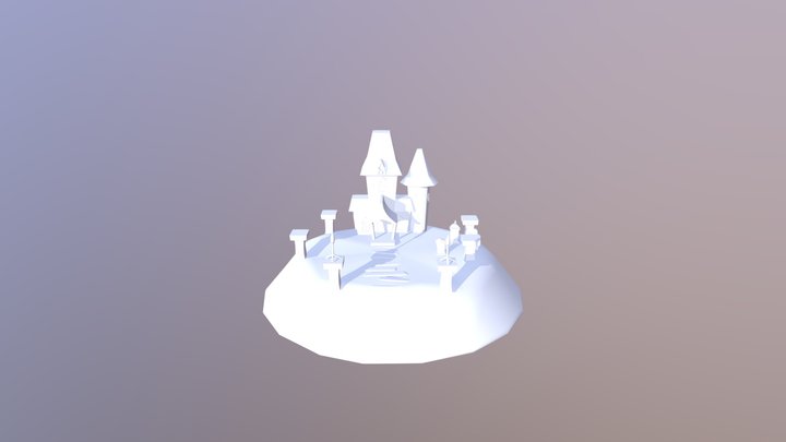 Alvina 3D Diorama 3D Model