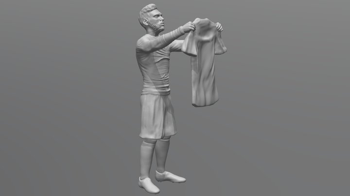Lionel Messi for 3D printing 3D Model