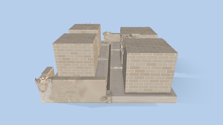 Drainage - Grid system 2 3D Model