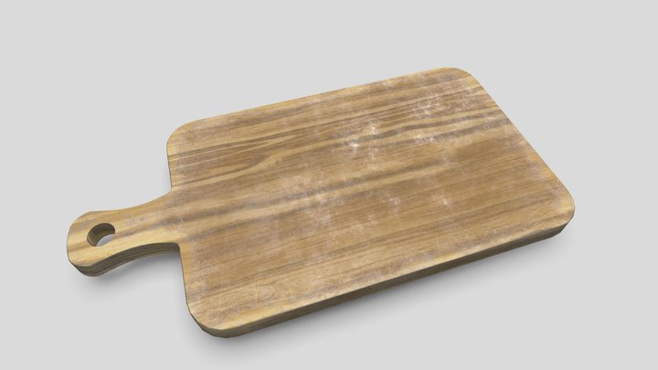 Cutting Board Asset – Modèle 3D gratuit STL