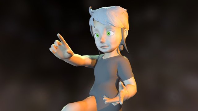 'SEED' Character 3D Model