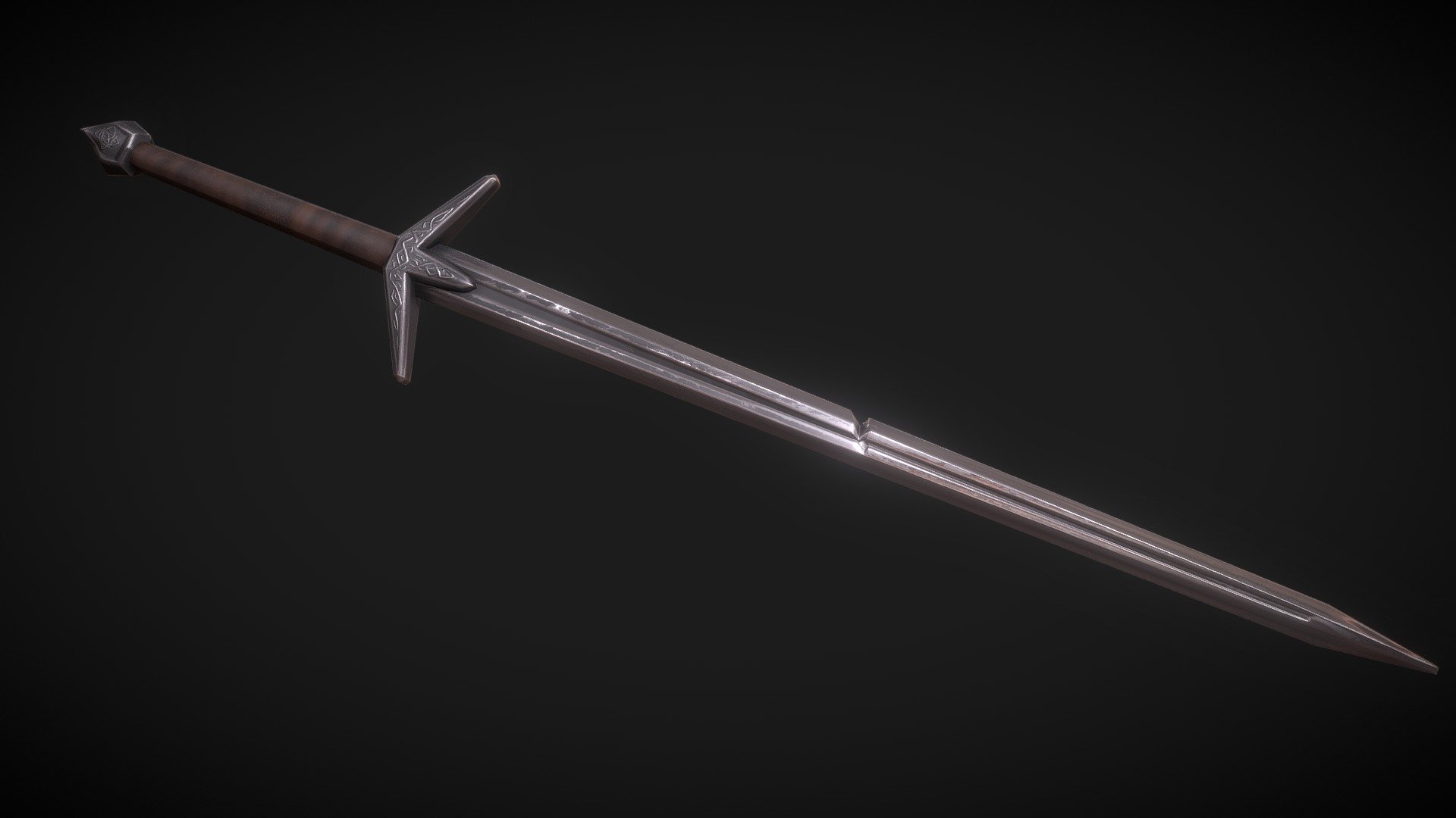 Northmen: Rise of the Vikings - Two Handed Sword - 3D model by Carolin ...