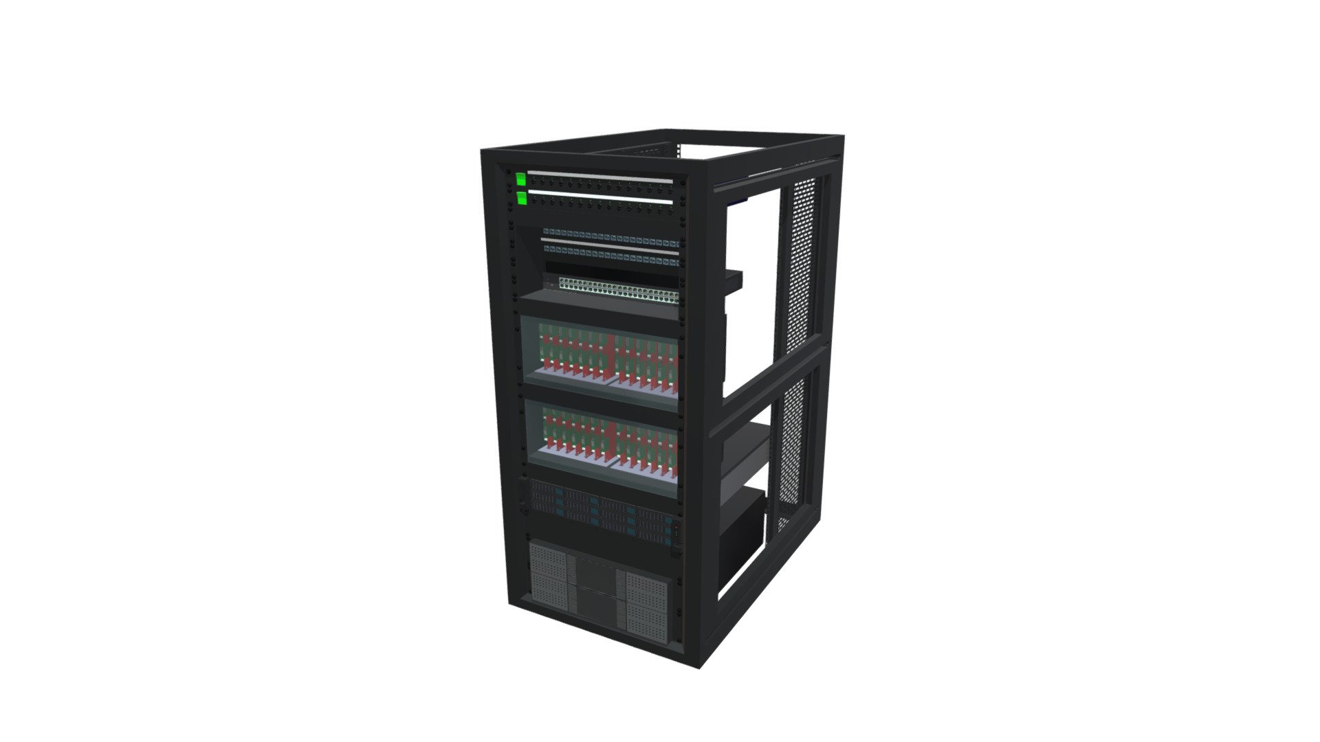 Raspberry Pi Farm — Sketchfab embed 3D viewer