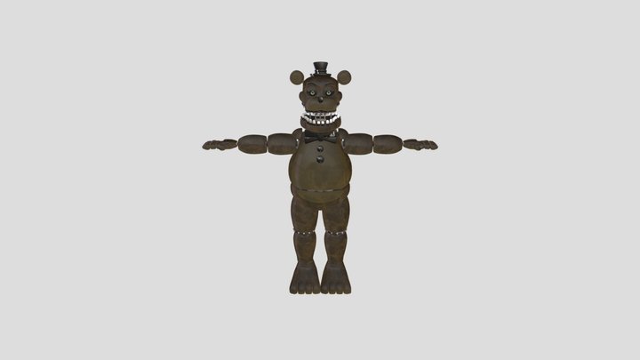 Fredbear By Ladyfiszi 3D Model