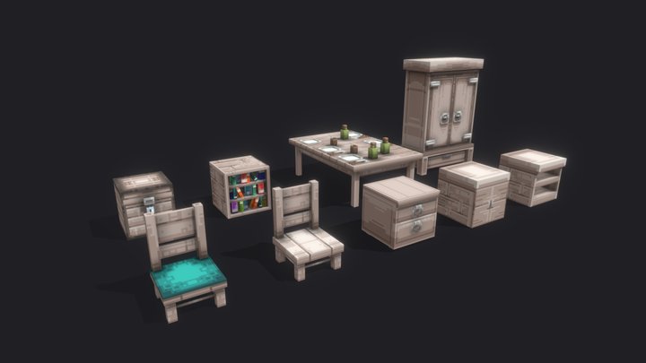 Bedrock 3D models - Sketchfab