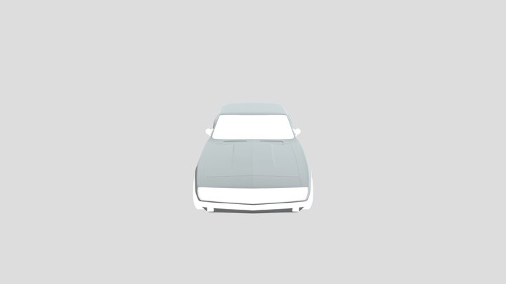 Camaro Ss 350 3D Model