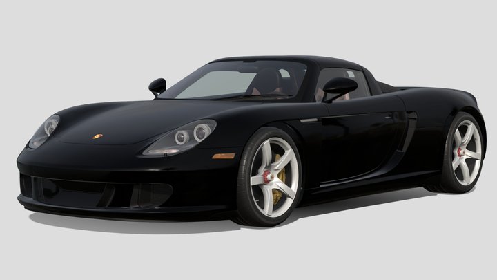 2004 Porsche Carrera GT – Free 3D Model STL