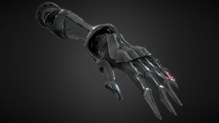 Drakengard 3 - Zero's Prosthetic Arm 3D Model