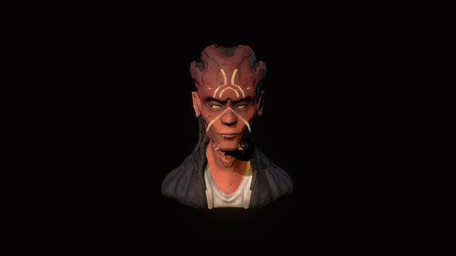 Male Alien 3D Model