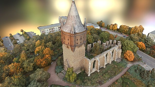Sixti Ruine in Merseburg 3D Model
