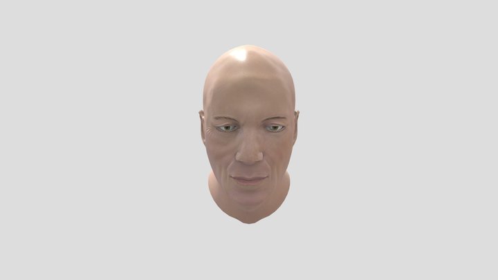 Bruce Willis Bust 3D Model