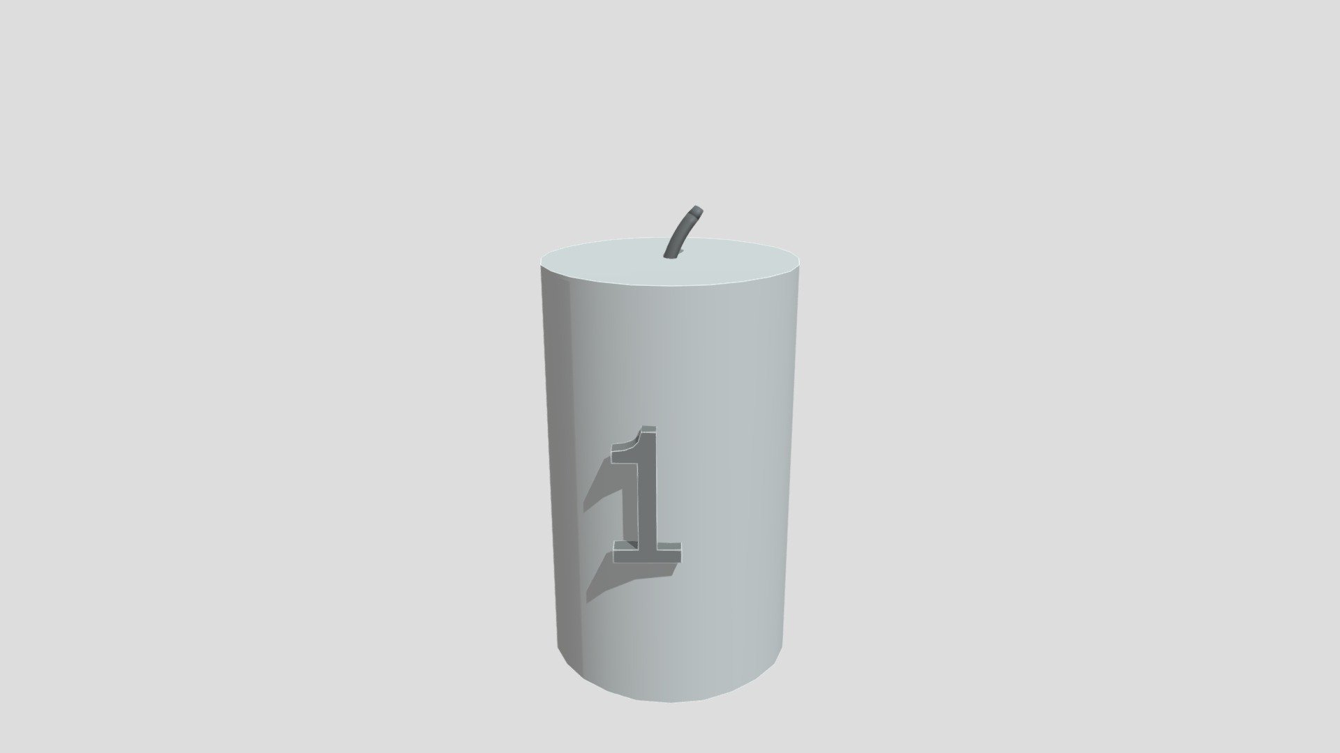 candle 1 went out