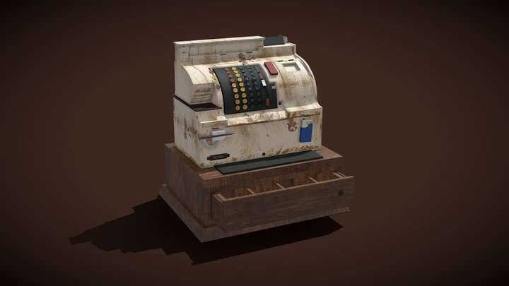 CASH REGISTER 3D Model