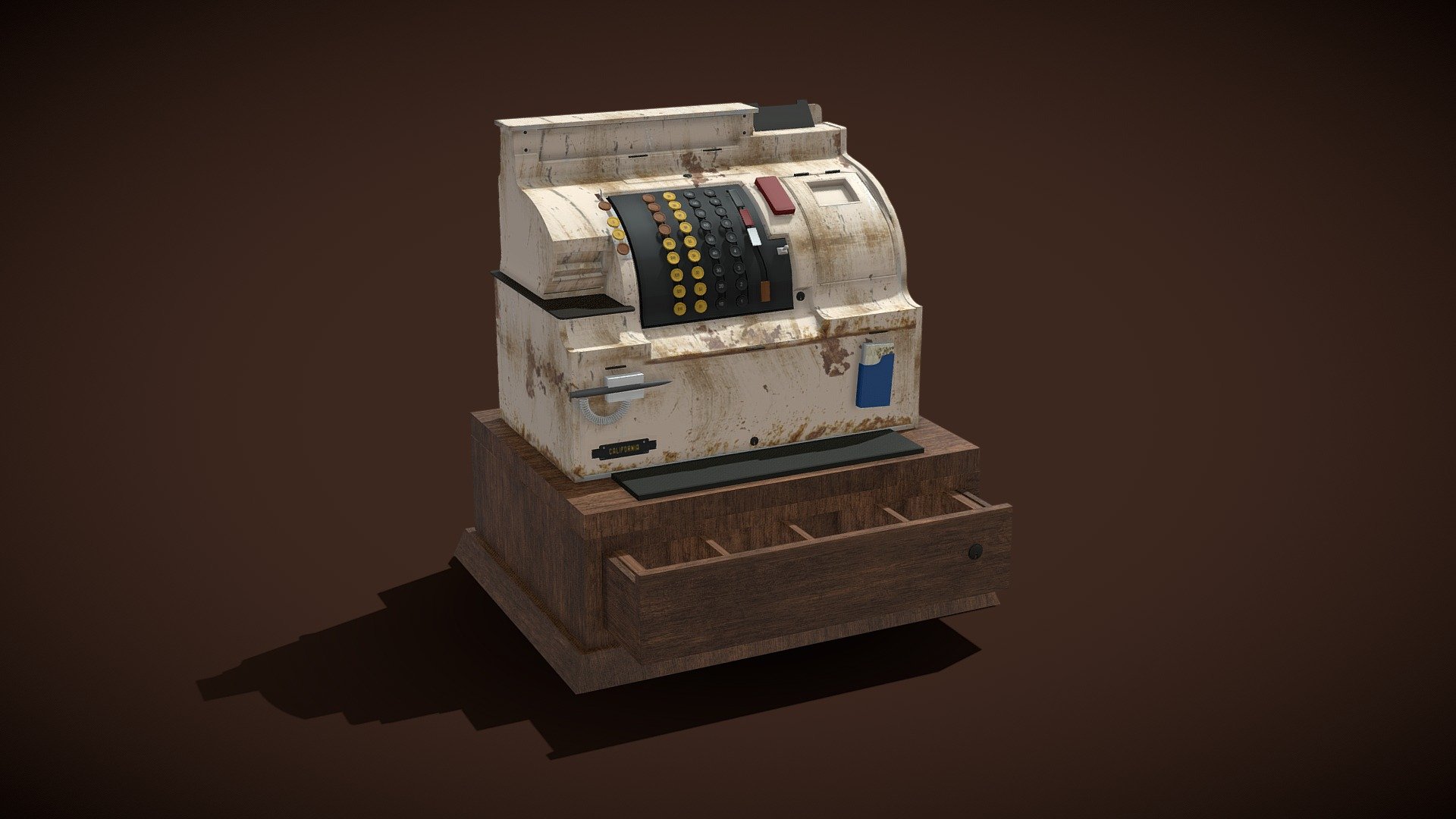 CASH REGISTER Download Free 3D model by salman_ali [9d4b93b] Sketchfab