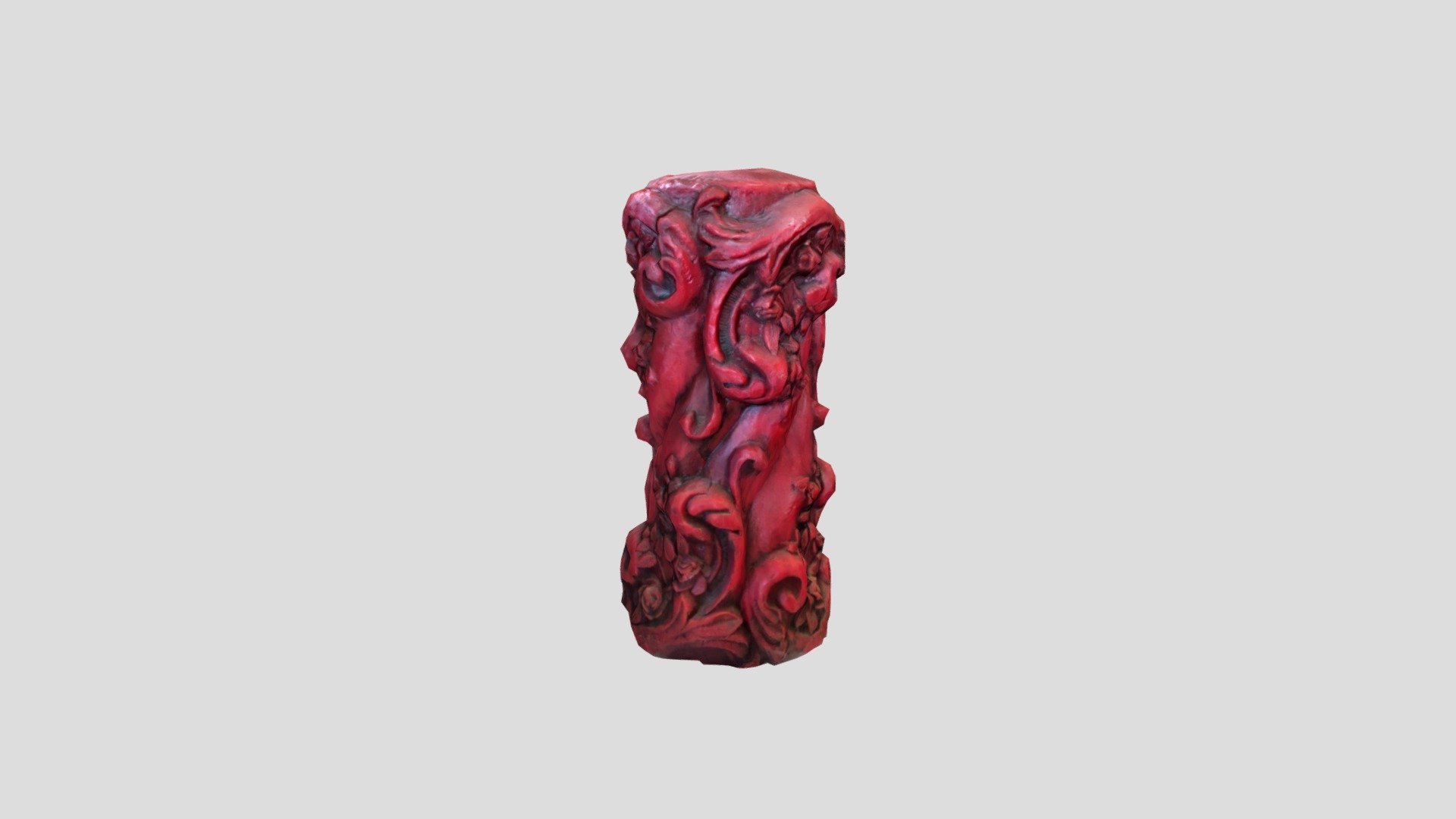 Rose Candle