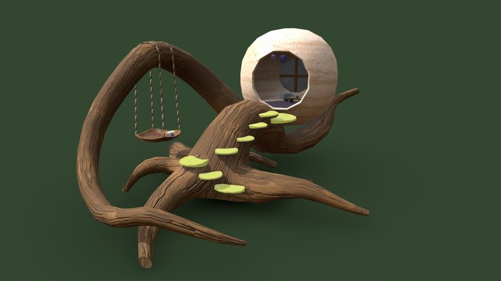 Treehouse 3D Model