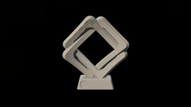 Unity 230mm Base Texture 3D Model
