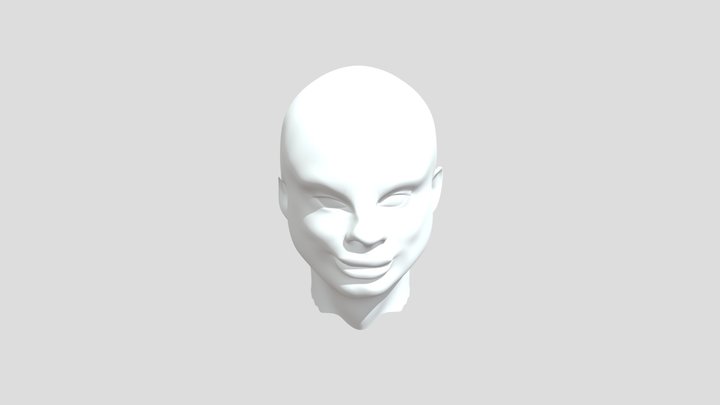 face rendering 3D Model