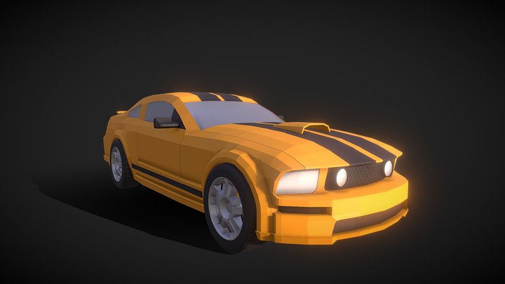 Mustang 3D Model