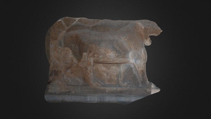 Project Mosul Lion 3D Model