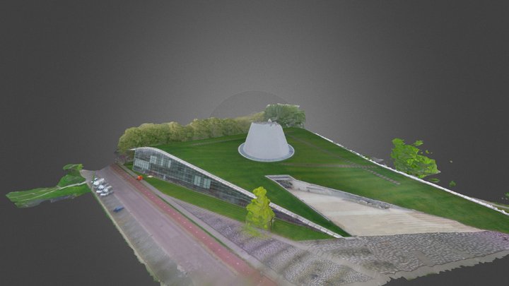 TU Delft University Library 3D Model